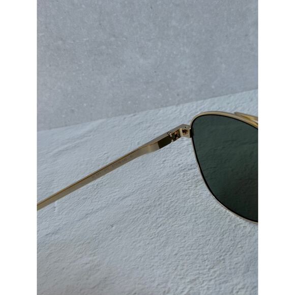 NEW Saint Laurent SL531 Gold Round Sunglasses main image 6